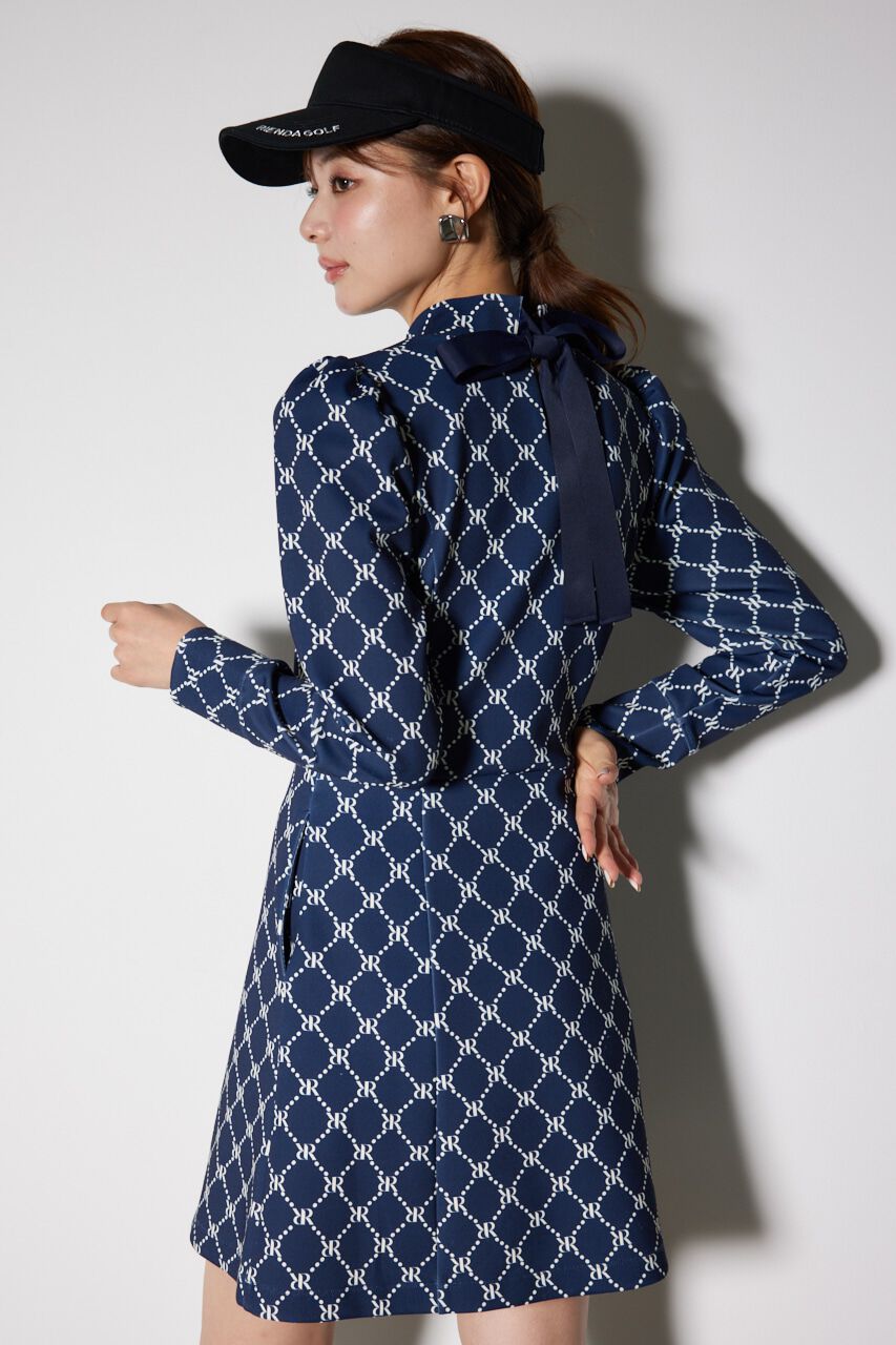 rienda「バックリボンプリンセスカットワンピース」|ワンピース|