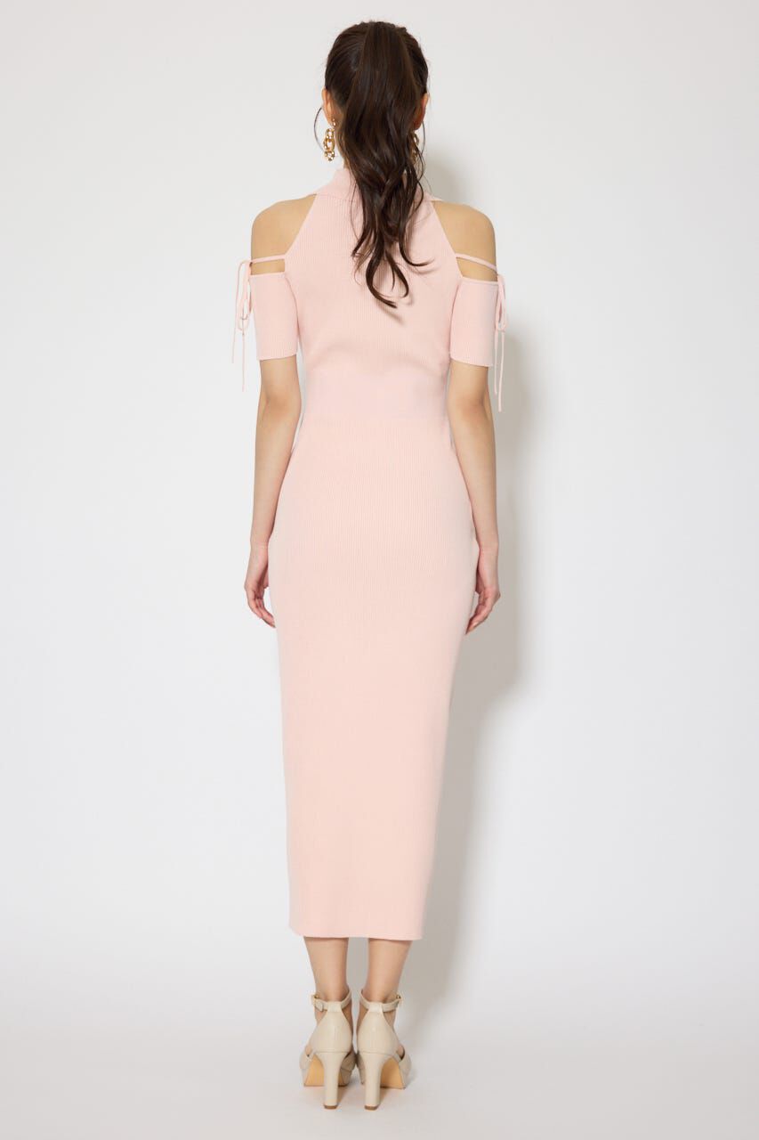 rienda「リボン付きアメスリニットワンピース」|ワンピース|