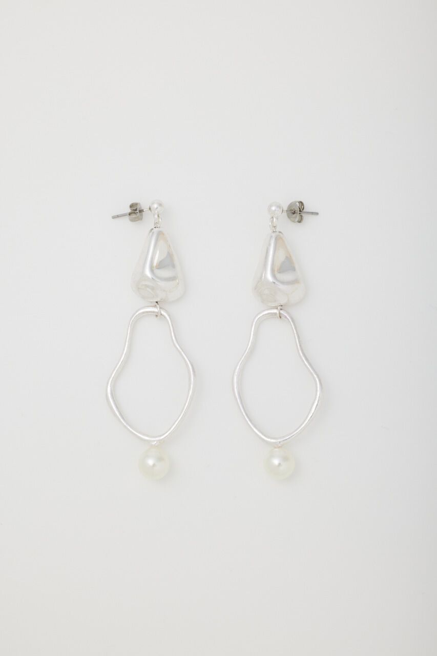 RODEO CROWNS「ティアドロップ フープミックスピアス」|ピアス|SLV