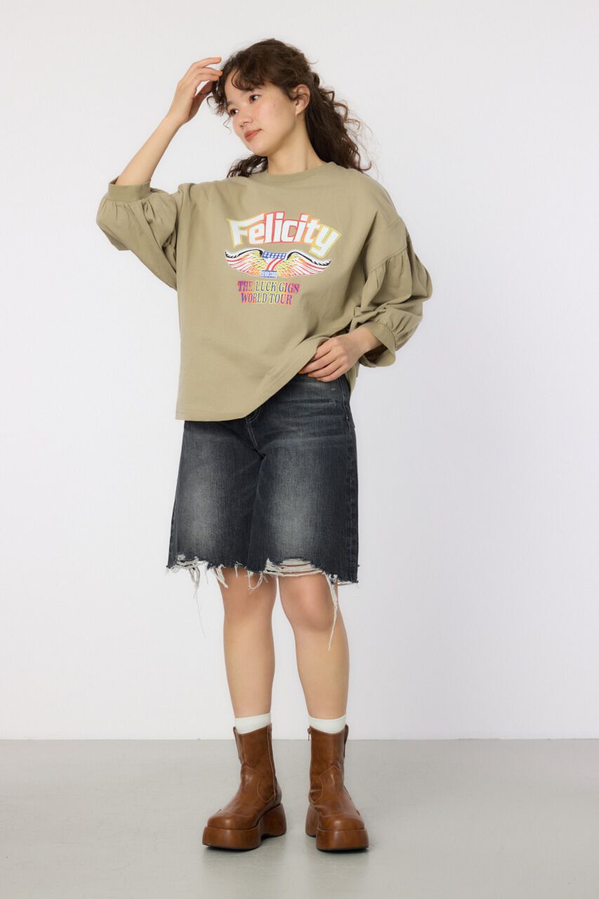 RODEO CROWNS「VariousバルーンスリーブTシャツ」|Tシャツ・カットソー|