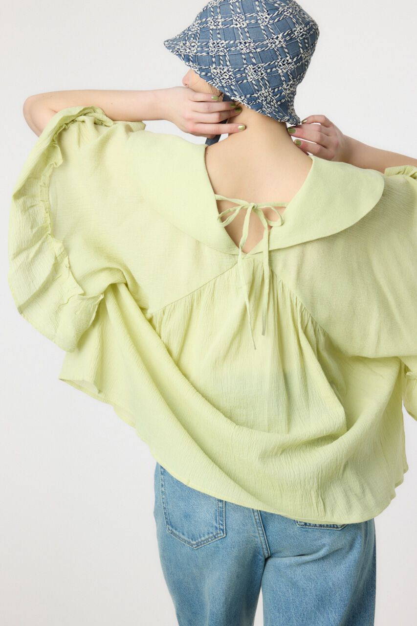 RODEO CROWNS「ボリュームフリルチュニック」|シャツ・ブラウス|