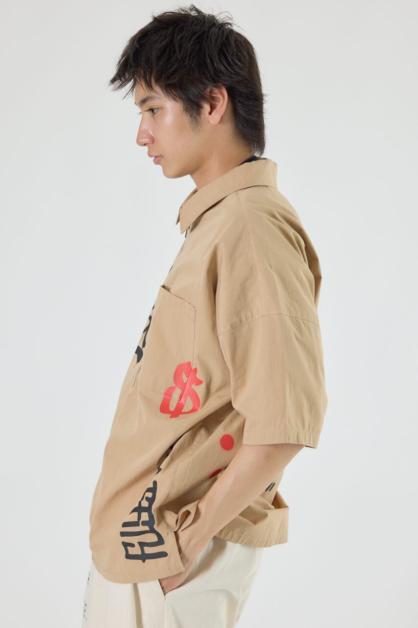 RODEO CROWNS「グラフィティーZIPシャツ」|シャツ・ブラウス|