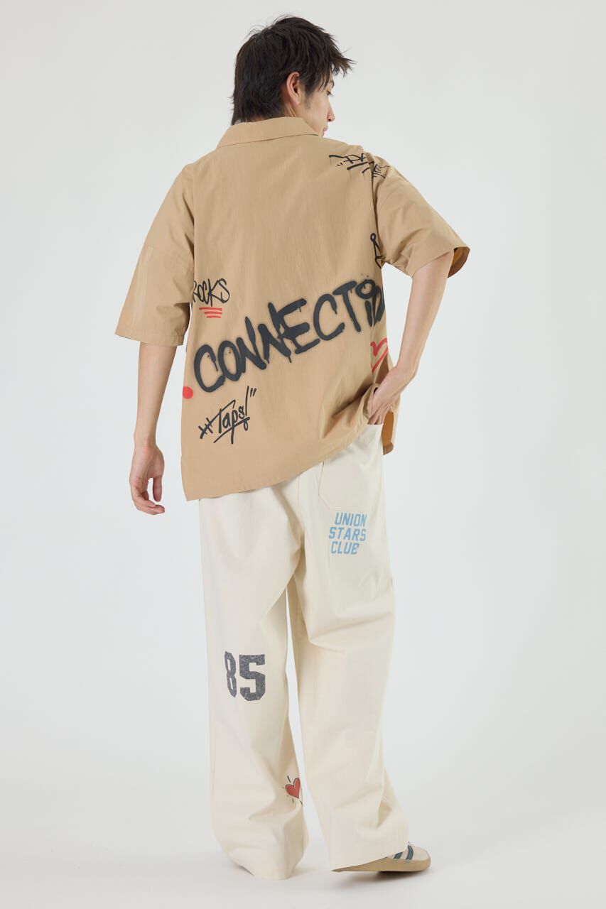 RODEO CROWNS「グラフィティーZIPシャツ」|シャツ・ブラウス|