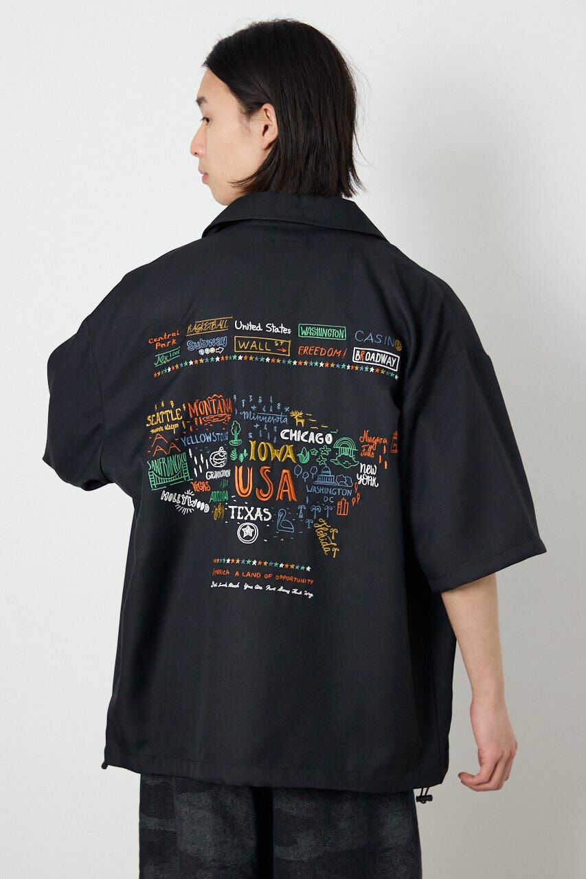 RODEO CROWNS「USハーフスリーブコーチシャツ」|シャツ・ブラウス|