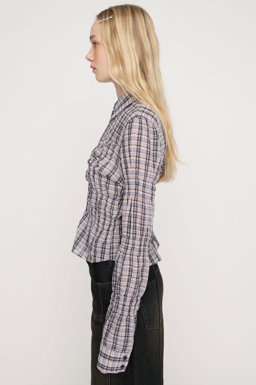 SLY「RANDOM SHIRRING トップス」|シャツ・ブラウス|