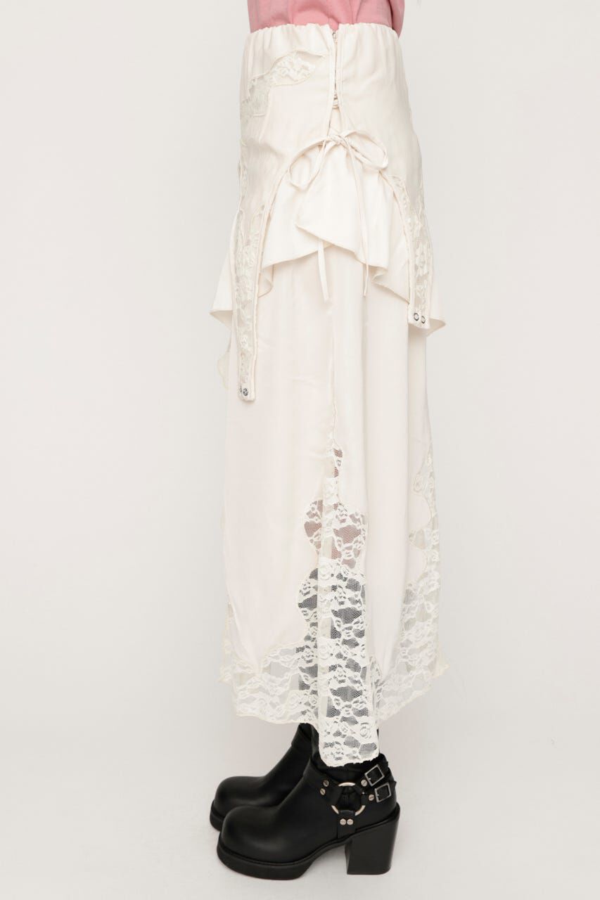 SLY「2WAY LACED SLIP OP スカート」|スカート|