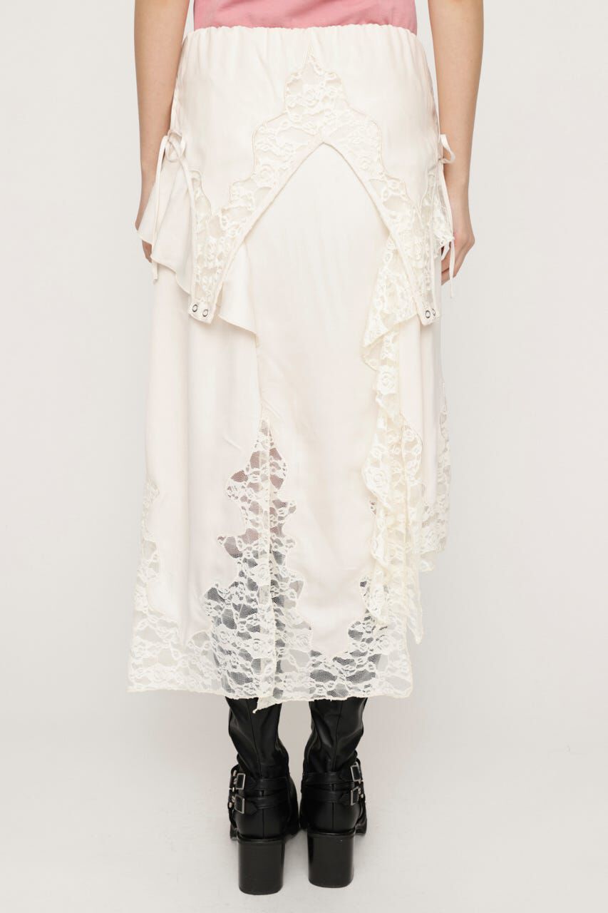 SLY「2WAY LACED SLIP OP スカート」|スカート|