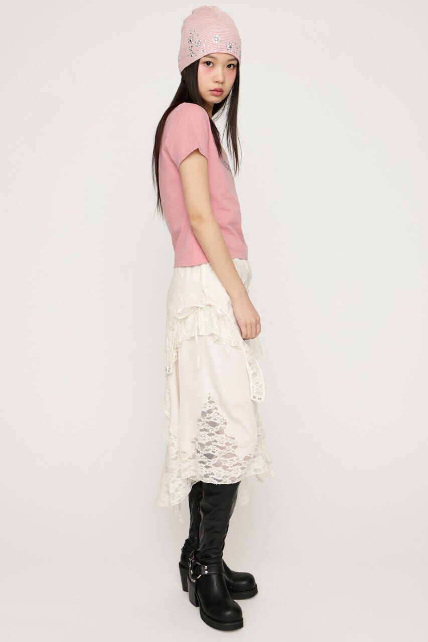 SLY「2WAY LACED SLIP OP スカート」|スカート|