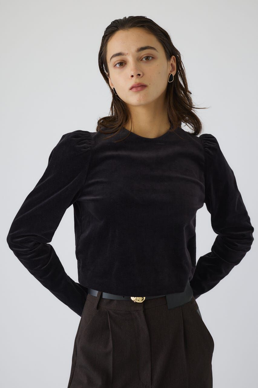 RIM.ARK 「Puff corduroy compact tops」|シャツ・ブラウス|