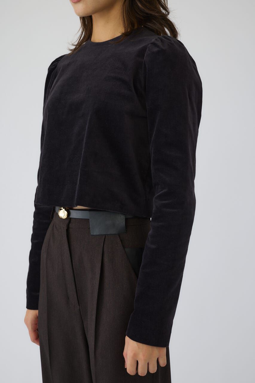 RIM.ARK 「Puff corduroy compact tops」|シャツ・ブラウス|