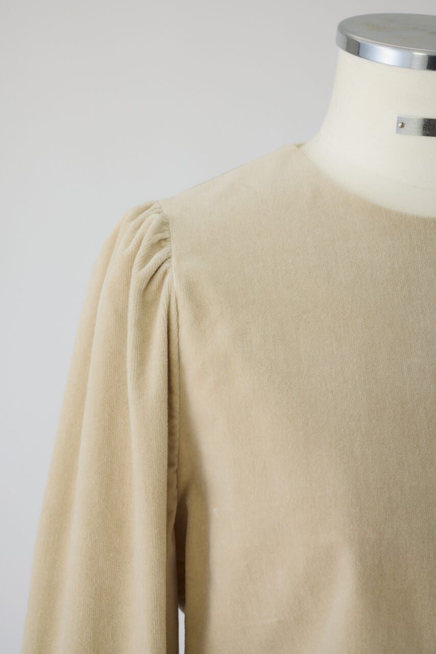 RIM.ARK 「Puff corduroy compact tops」|シャツ・ブラウス|