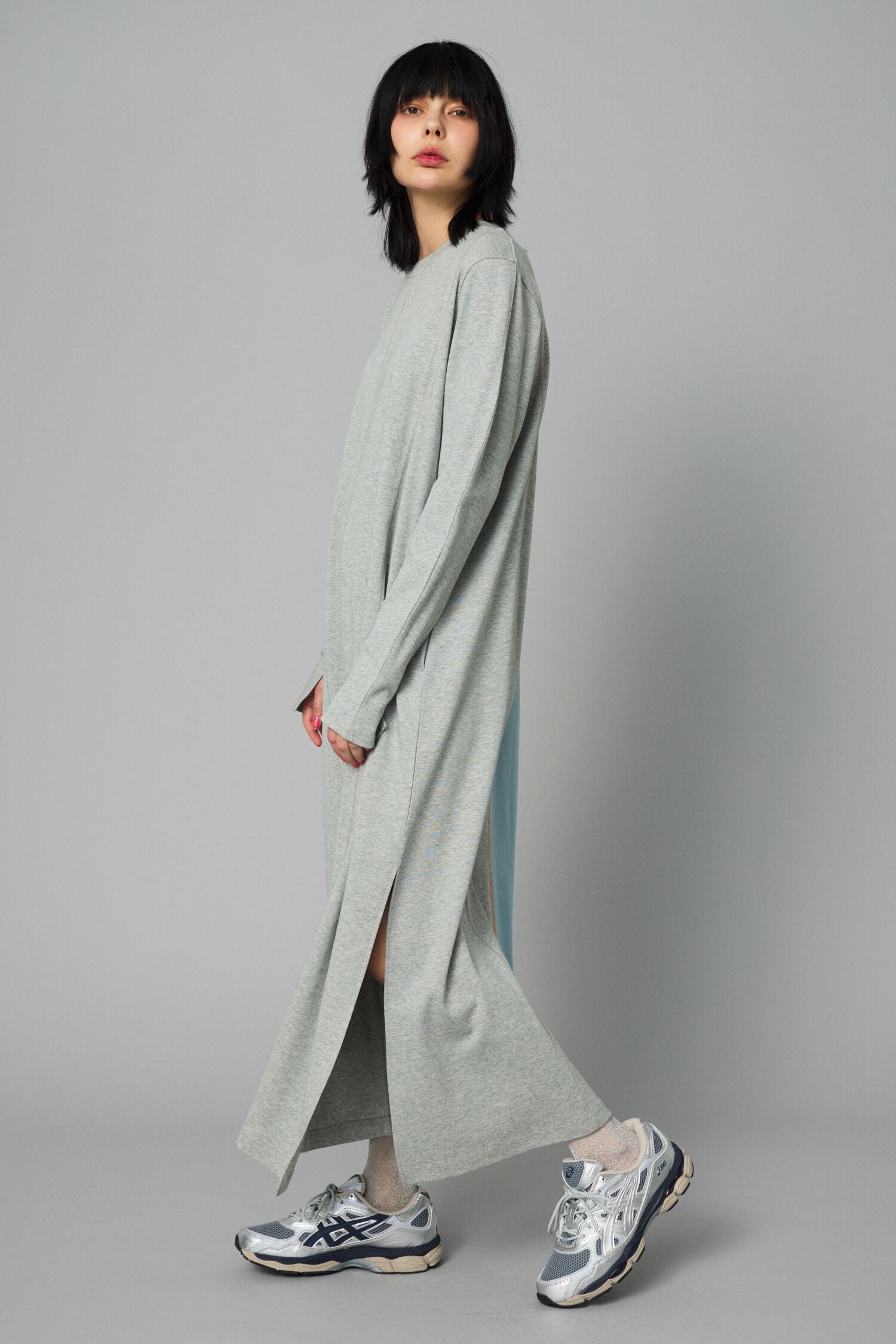 HeRIN.CYE「Long cut dress」|ワンピース|