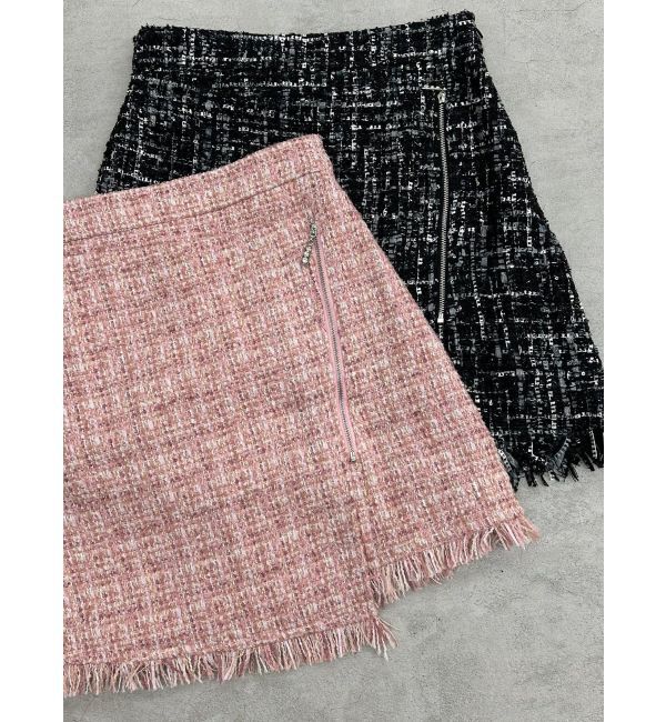 CALNAMUR「TWEED SKIRT PANTS/ツイードスカートパンツ」|スカート|