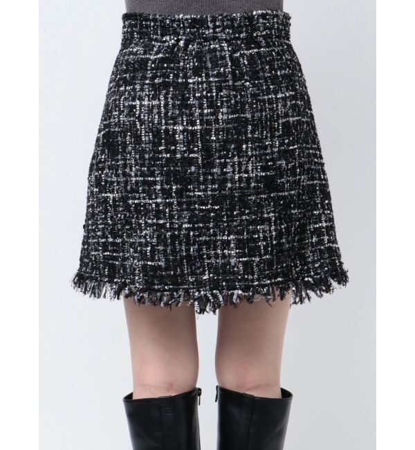 CALNAMUR「TWEED SKIRT PANTS/ツイードスカートパンツ」|スカート|