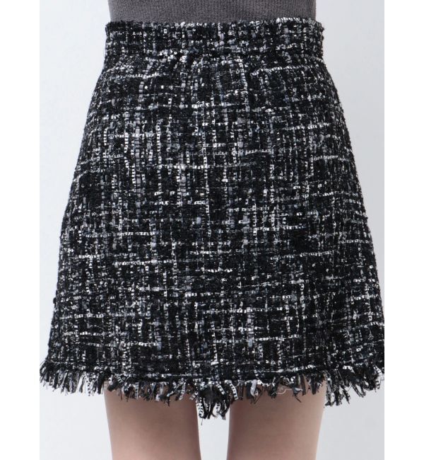 CALNAMUR「TWEED SKIRT PANTS/ツイードスカートパンツ」|スカート|