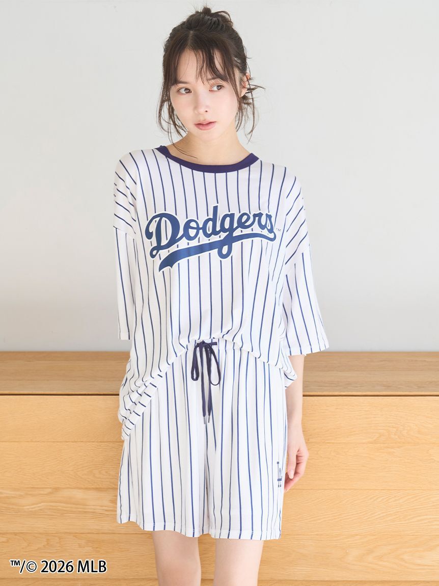 SNIDEL HOME「【MLB】Tシャツセットアップ」|ルームウェア|