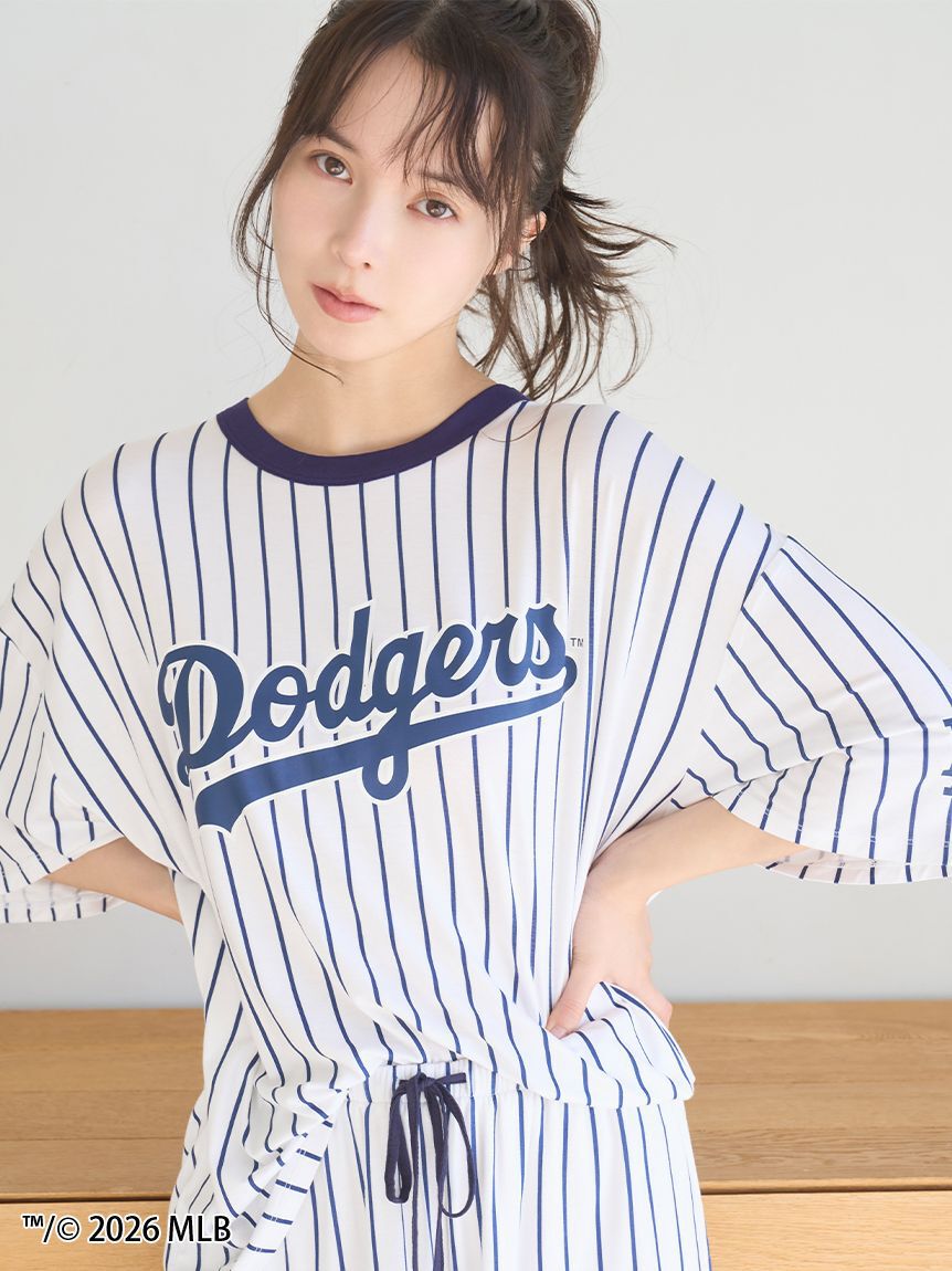 SNIDEL HOME「【MLB】Tシャツセットアップ」|ルームウェア|