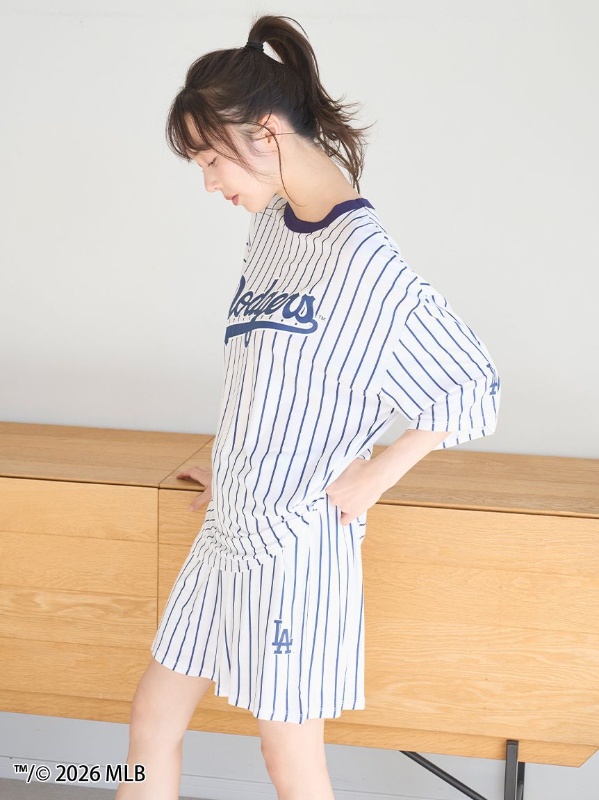 SNIDEL HOME「【MLB】Tシャツセットアップ」|ルームウェア|