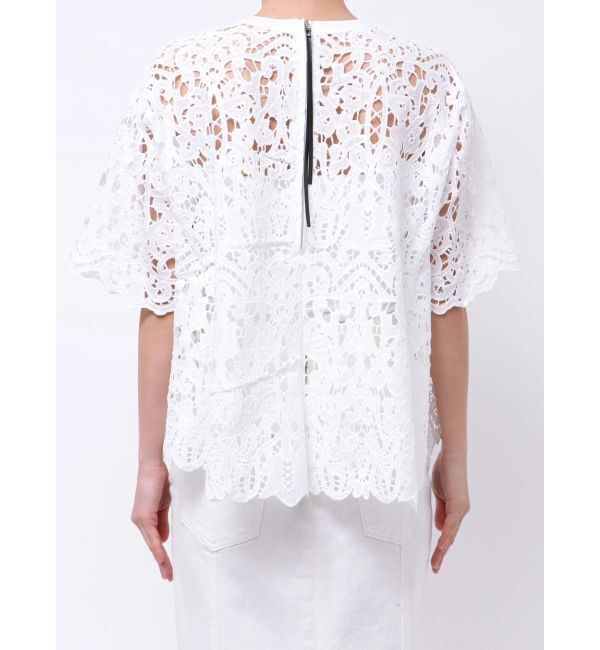 ELENDEEK「LACE T-BL」|シャツ・ブラウス|