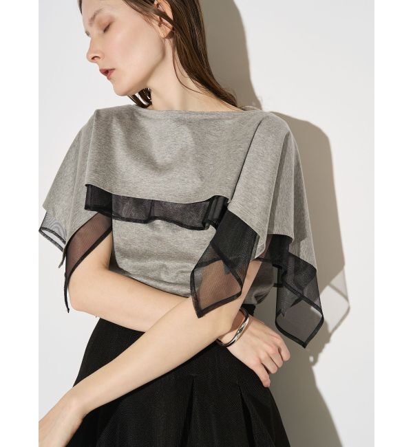 ELENDEEK「CAPE LAYERD CS」|Tシャツ・カットソー|