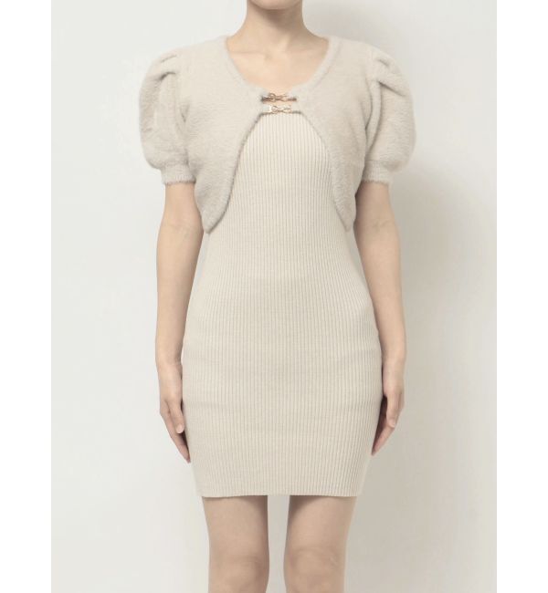 RESEXXY「シャギーアンサンブルニットワンピース」|ワンピース|
