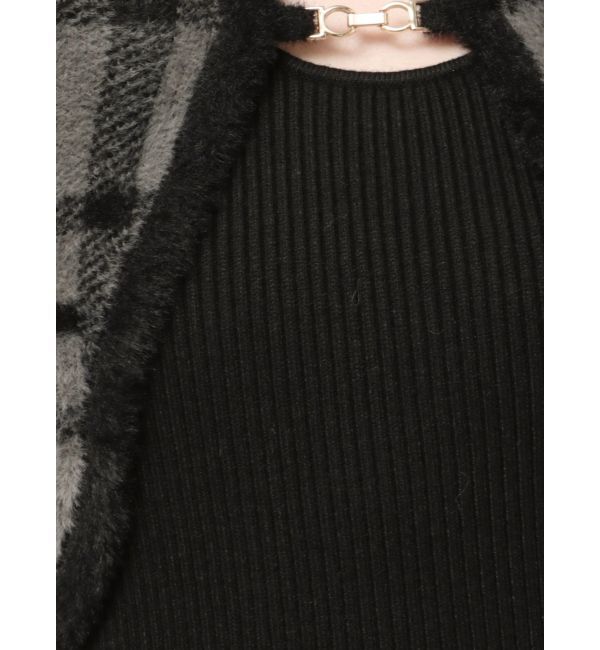 RESEXXY「シャギーアンサンブルニットワンピース」|ワンピース|