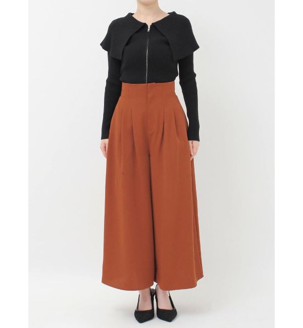 RESEXXY「タックデザインフレアパンツ」|その他|