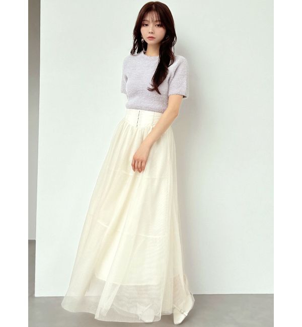 RESEXXY「ラメチュールボリュームスカート」|スカート|