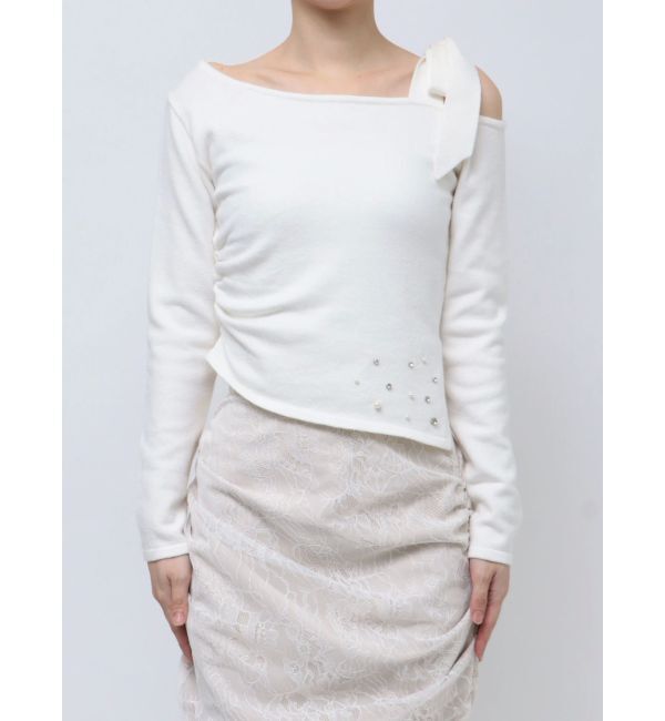 RESEXXY「ヘムアシメニットトップス」|ニット・セーター|