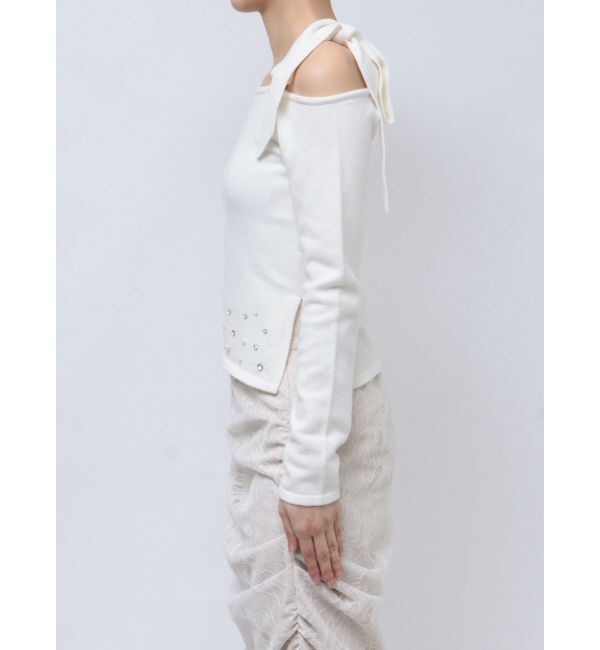 RESEXXY「ヘムアシメニットトップス」|ニット・セーター|