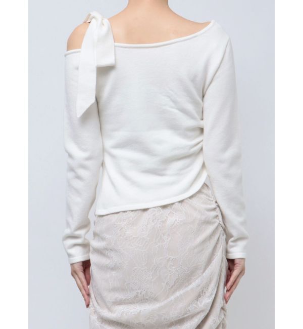 RESEXXY「ヘムアシメニットトップス」|ニット・セーター|