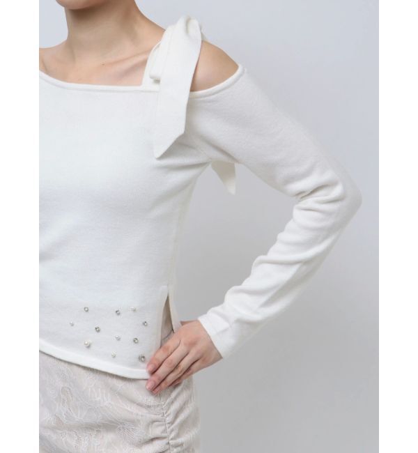 RESEXXY「ヘムアシメニットトップス」|ニット・セーター|