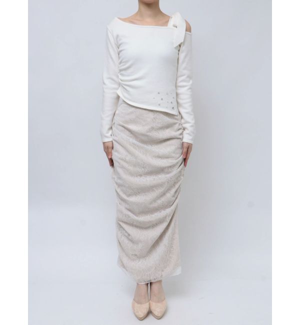 RESEXXY「ヘムアシメニットトップス」|ニット・セーター|