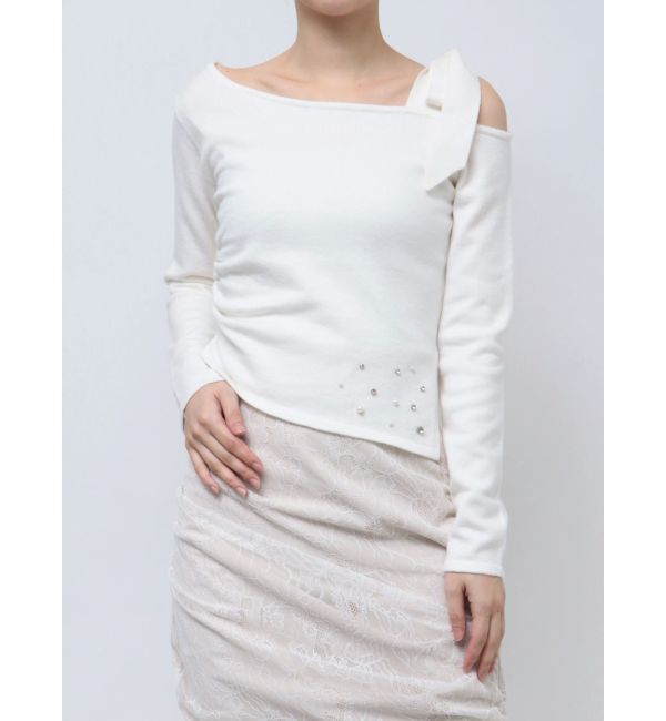 RESEXXY「ヘムアシメニットトップス」|ニット・セーター|