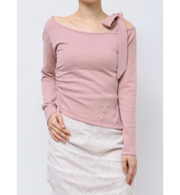 RESEXXY「ヘムアシメニットトップス」|ニット・セーター|