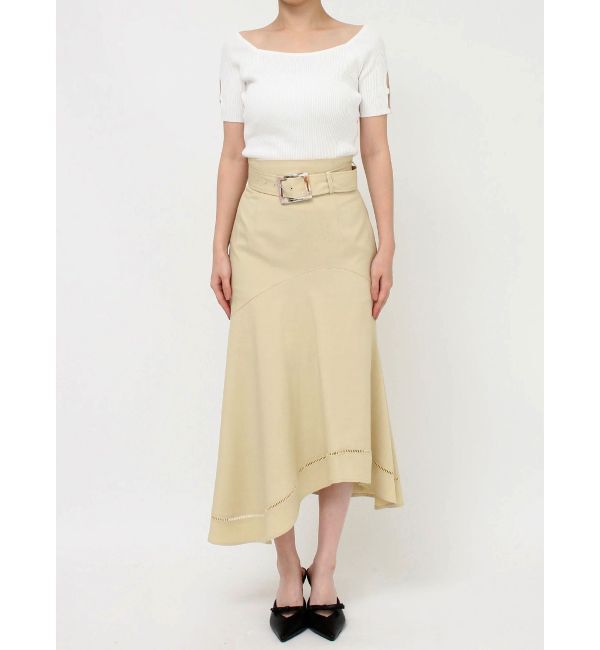 RESEXXY「アシンメトリーフレアマーメイドスカート」|スカート|