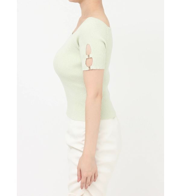 RESEXXY「スリーブデザインニットトップス」|ニット・セーター|