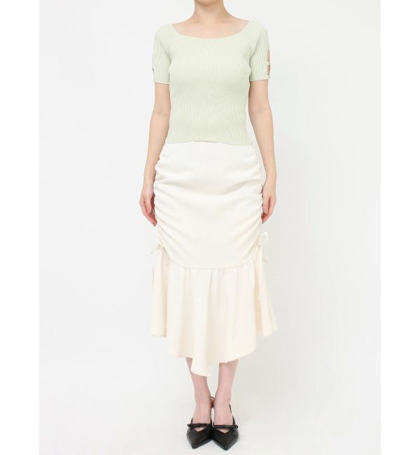 RESEXXY「スリーブデザインニットトップス」|ニット・セーター|