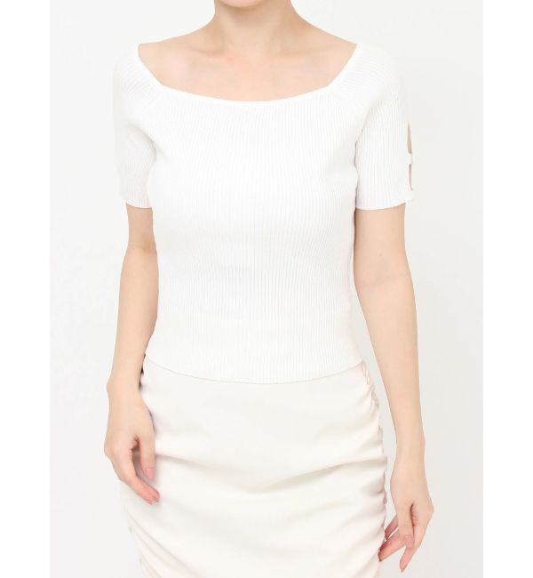 RESEXXY「スリーブデザインニットトップス」|ニット・セーター|
