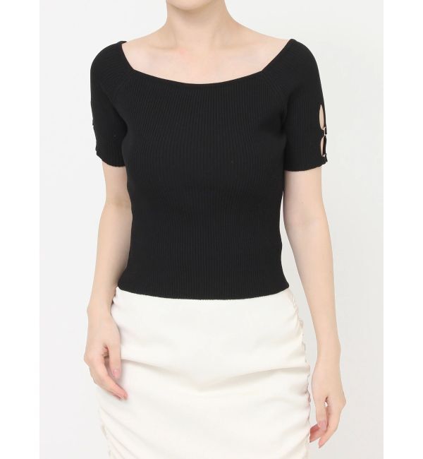 RESEXXY「スリーブデザインニットトップス」|ニット・セーター|