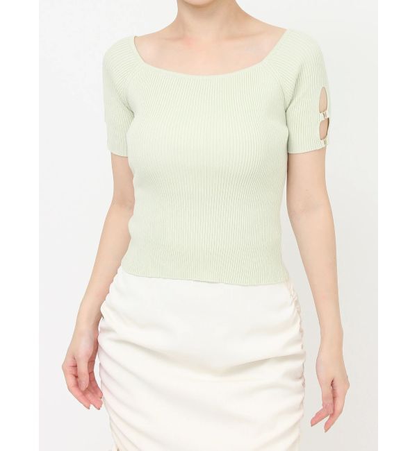 RESEXXY「スリーブデザインニットトップス」|ニット・セーター|