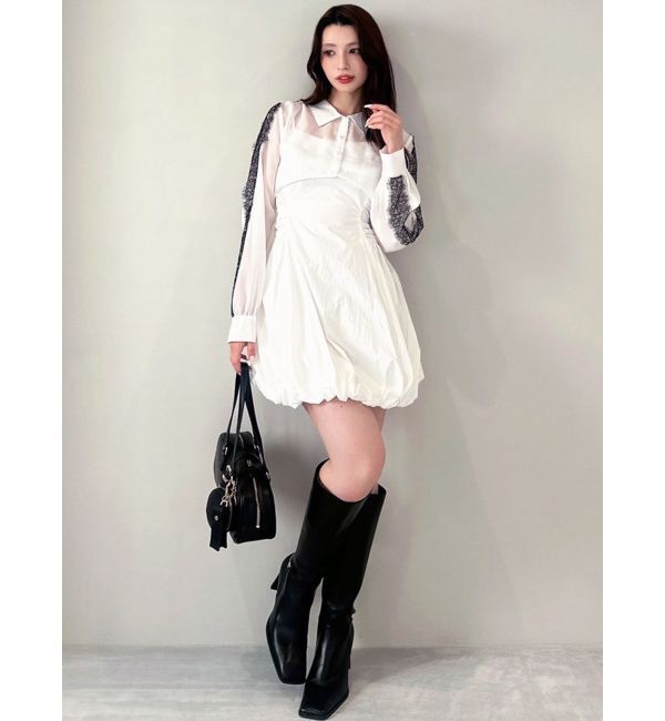 RESEXXY「レースポイントコンビワンピース」|ワンピース|