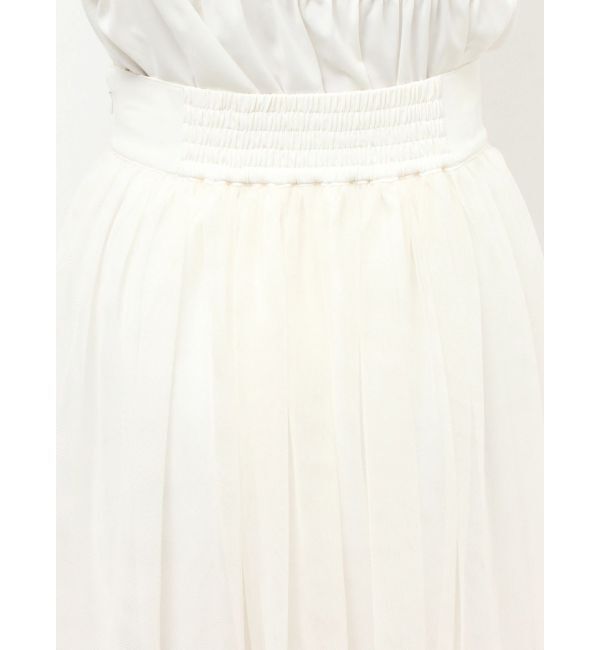 RESEXXY「レイヤードチュールロングスカート」|スカート|