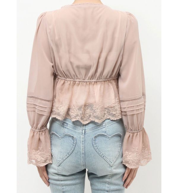 RESEXXY「エンブロイダリーレースブラウス」|シャツ・ブラウス|