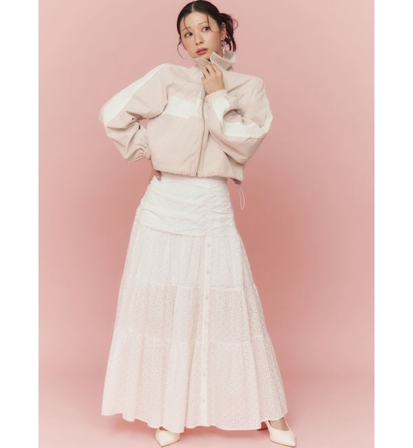 RESEXXY「ティアードコットンロングスカート」|スカート|