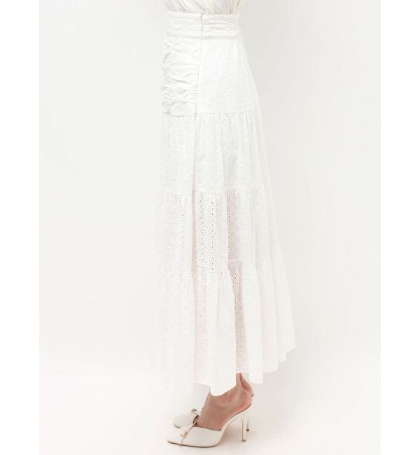 RESEXXY「ティアードコットンロングスカート」|スカート|