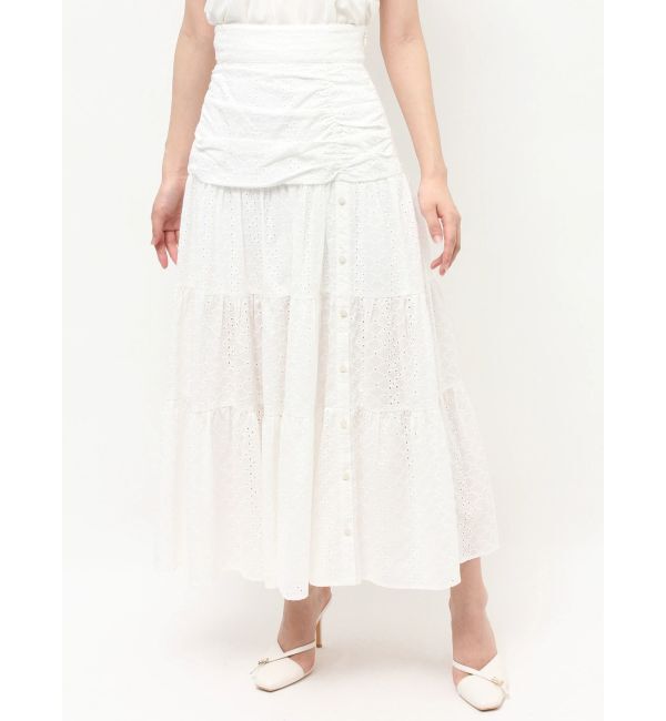 RESEXXY「ティアードコットンロングスカート」|スカート|