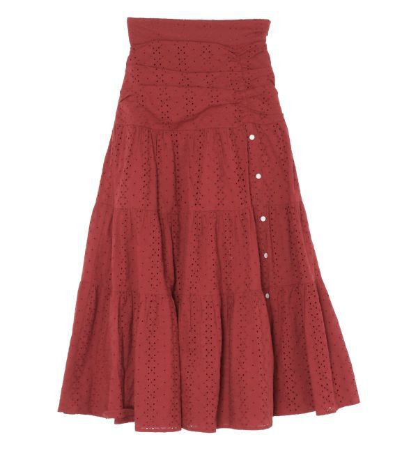 RESEXXY「ティアードコットンロングスカート」|スカート|