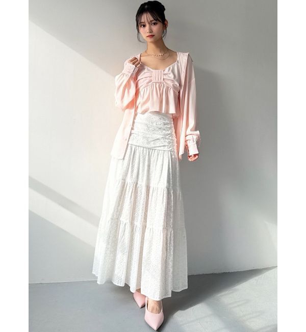 RESEXXY「ティアードコットンロングスカート」|スカート|
