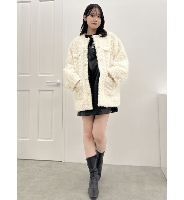 dazzlin「ボックスミニワンピース」|ワンピース|